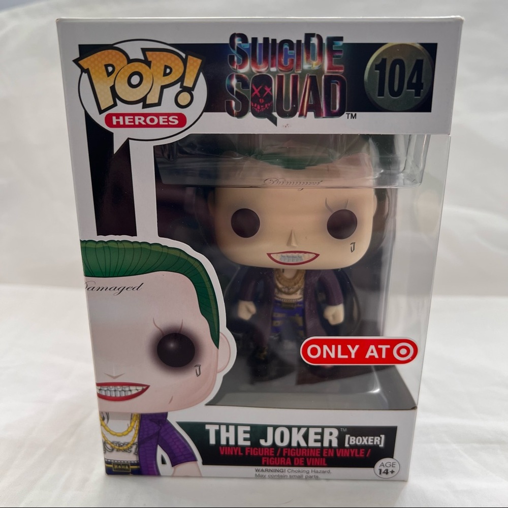 FUNKO POP! Suicide Squad: 104, The Joker, Target Exclusive